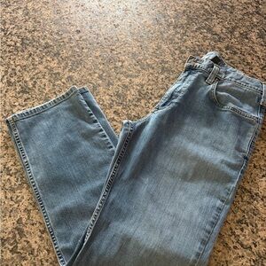 Carhartt Men's Light Wash Relaxed Straight Jeans